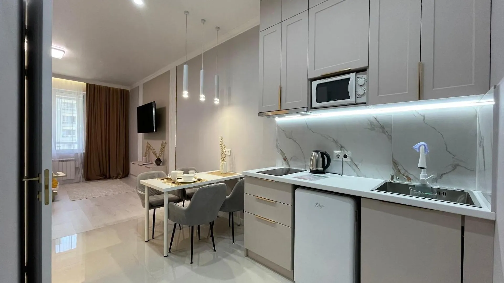 Apartment Элегантная Студия Возле Мега Парк Almaty Kazakhstan