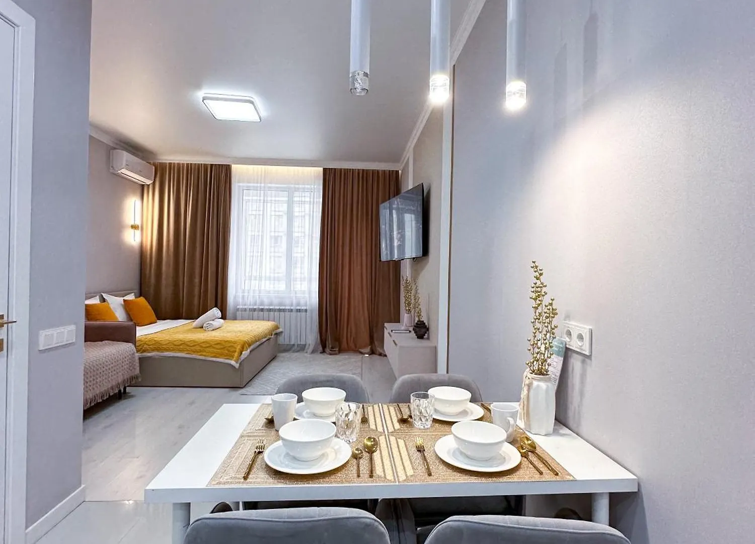 Apartment Элегантная Студия Возле Мега Парк Almaty Kazakhstan